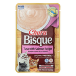 Churu Bisque tuna with salmon recipe for cats 40g.
