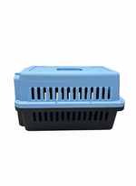 Groovy Cat Carrier Box Size M 60*30 Cm Blue.