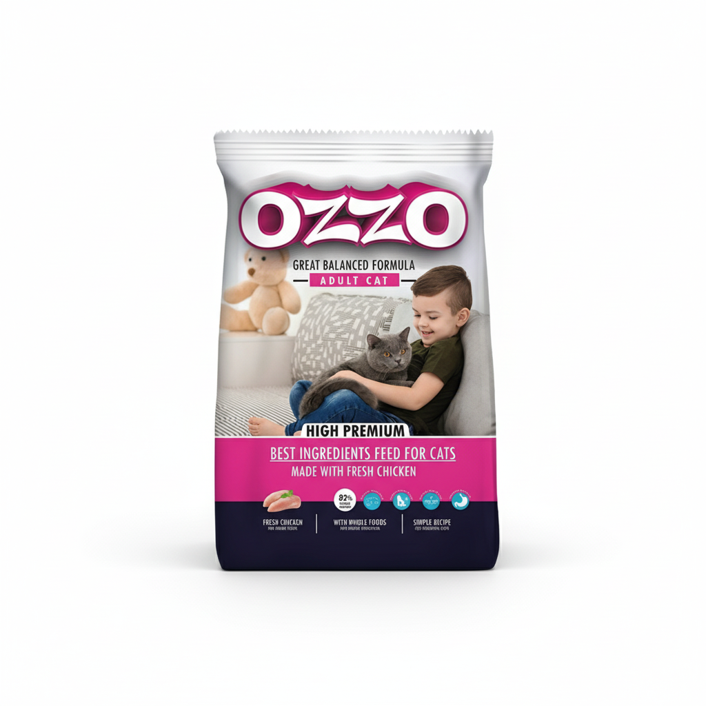 Ozzo Adult Cat Dry Food 1kg.