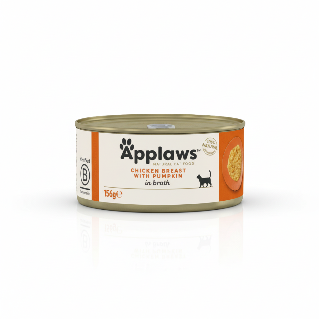Applaws Natural Chicken Breast & Pumpkin in Broth Wet Cat Food 70g.
