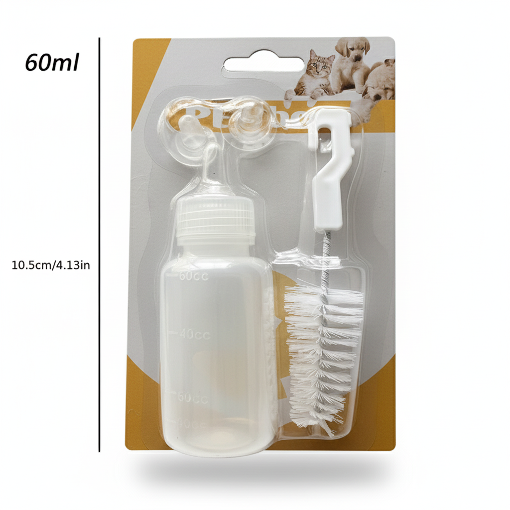 Milk Bottle for Puppy & kitten 60ml.