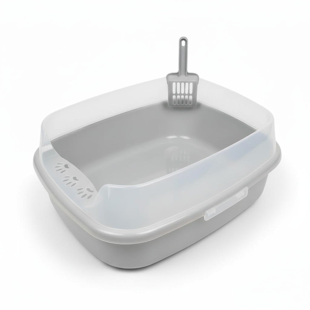 Cat Litter Box with Scoop Size 44*35 cm