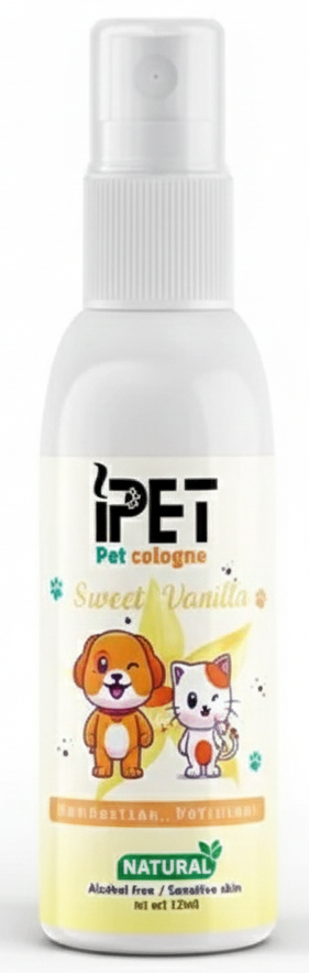 IPet Pet Cologne Sweet Vanilla Perfume 120ml