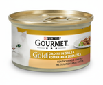 GOURMET PURINA GOLD WITH TURKEY AND DUCK 85GR.