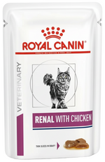 Royal Canin Wet Food Renal with Chicken in Gravy Pouch 85 g