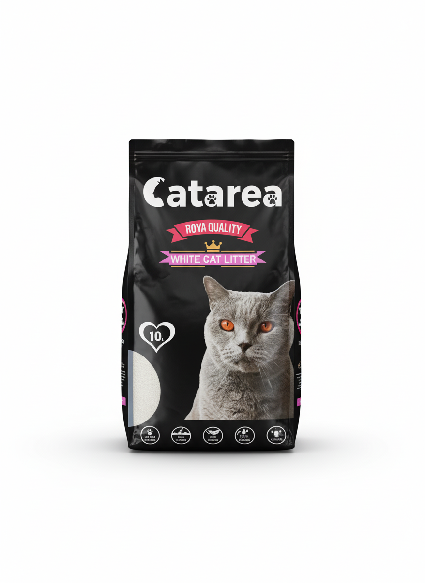 catearia cat Litter 10L (BABY POWDER SCENTED).