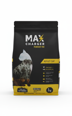 Max Charger Premium dry food for adult cat with chicken & salmon oil 1 K.