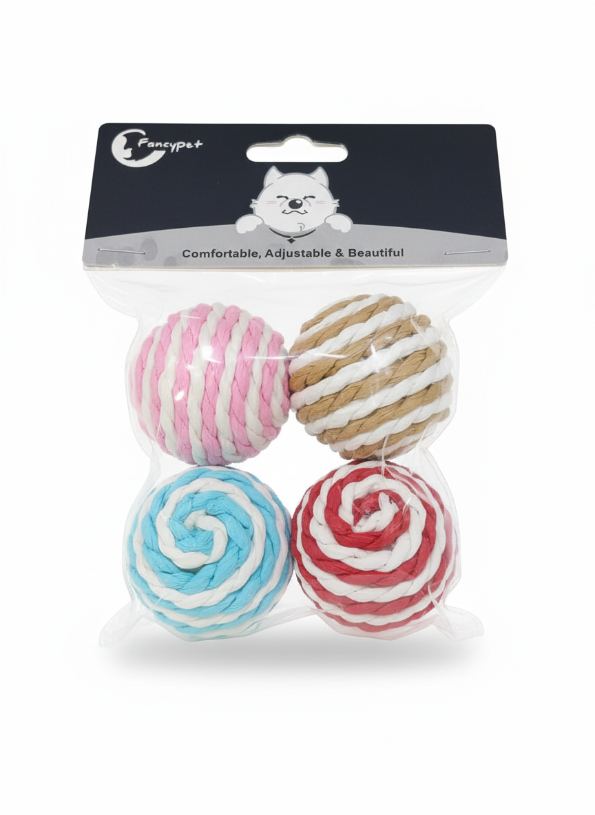 Toy 4 Ball Scrarch for Cats.
