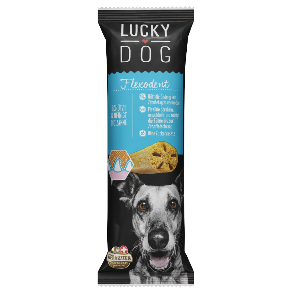 Lucky Dog Dental Snack Flexodent For Adult Dogs 85g.