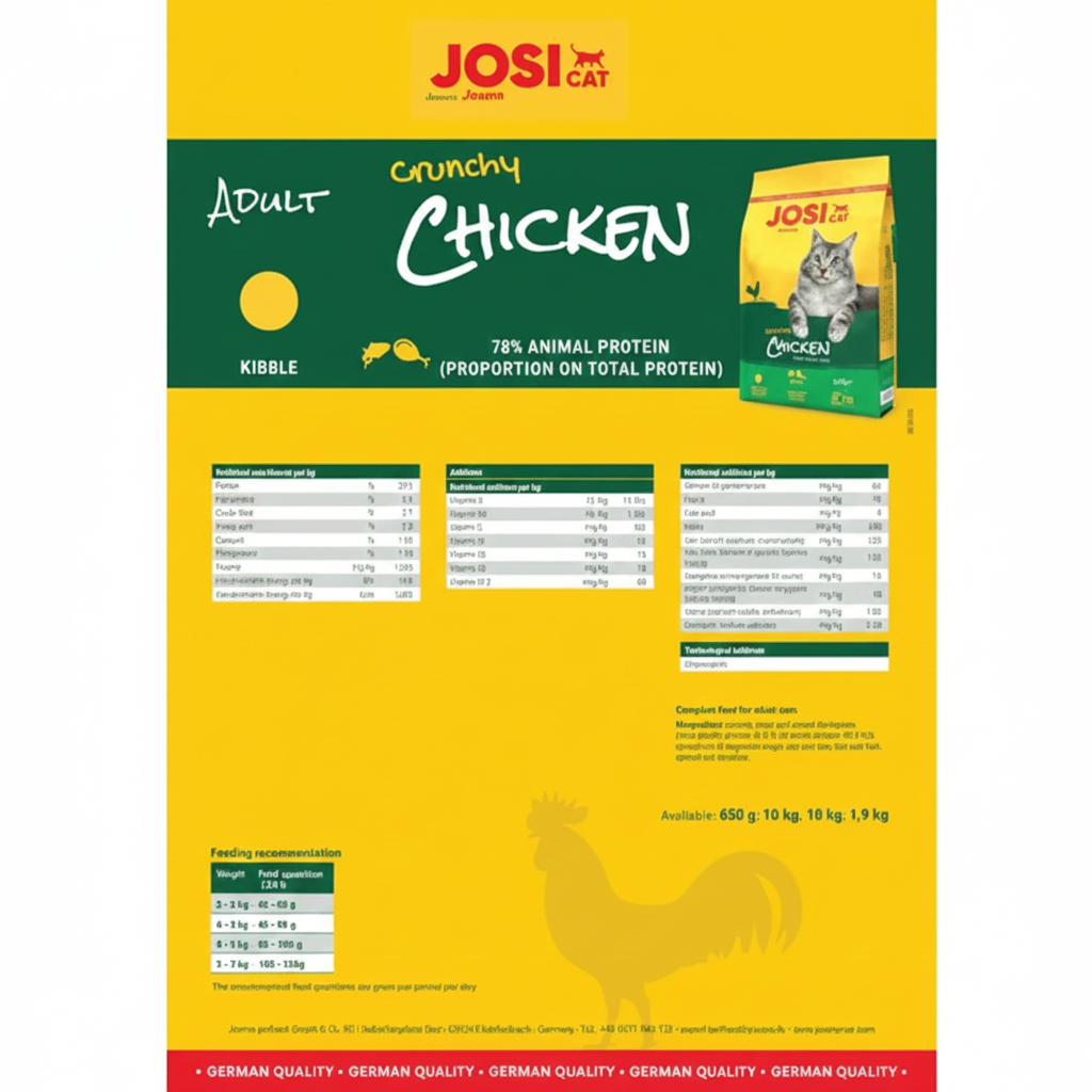 Josera JosiCat Crunchy Chicken 650 g