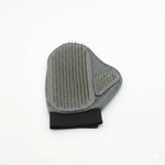 Pet Grooming Glove - Efficient Dog & Cat Hair Removal Brush with Massage Tips.