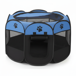 Pet Tent for Cats and Small Dogs Blue Small 73x73x43 cm