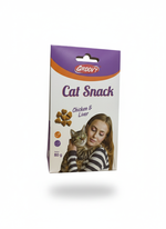 Groovy Cat Snack Treats with Chicken & Liver 80g