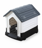 House Plastic With Metal Door for Small Dog.