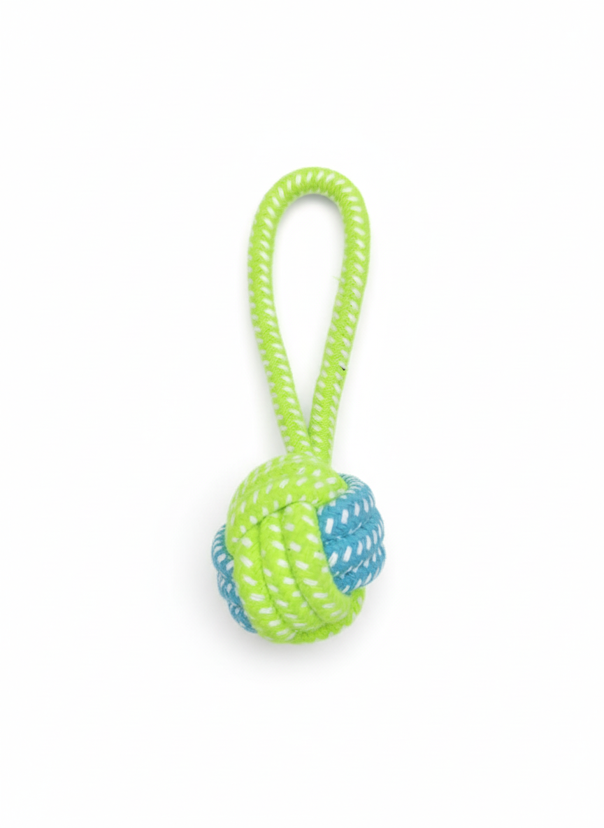 Toy Cotton Rope Ball for Small Dogs.