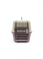 Naomi Pet Crate Purple - With Bowl and Plastic Pad 45.5*31*30.5cm.