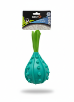 Senye Orange and Green Squeaky Ball Dog Toy.