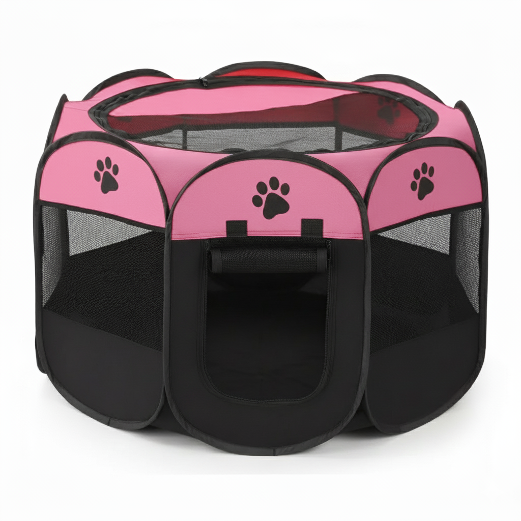 Pet Tent for Cats and Small Dogs Pink Small 73x73x43 cm
