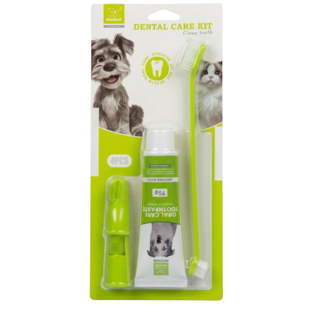 Nunbell Dental Care Kit Clean Teeth 95G 4 Pcs