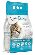 Benty Sandy Cat Litter Marsella SOAP SCENTED 5L