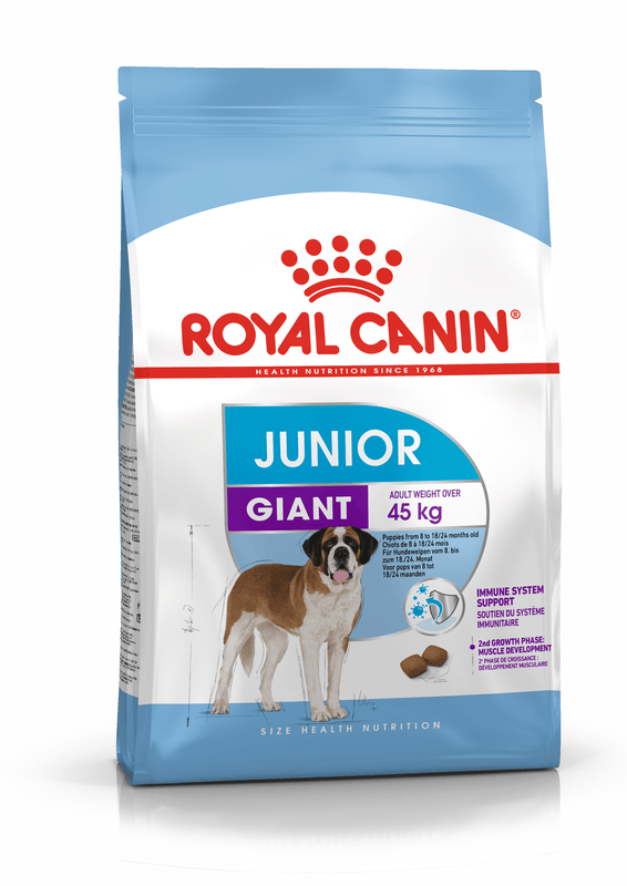 Royal Canin Giant X-Large Breed Junior Dog Food.
