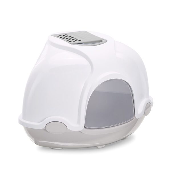 Imac Ginger Corner Enclosed Litter Box 40 Cm * 50 Cm Petfast.shop Petfast.shoppetfast.shop Egypt PIM5898S Pink 2350.00