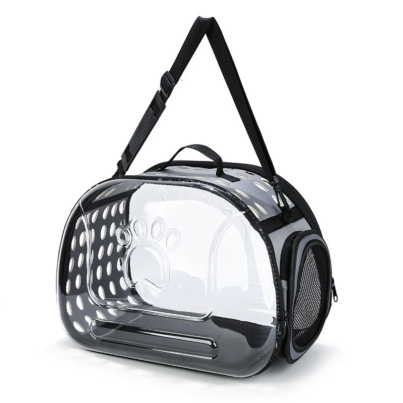 Pet Carrier Package for Cats and Small Dogs Black.