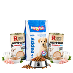Puppy Meal Deal Petfast.shop Happy Tails Bundles Dog Dry Food Exclude Food Puppy Wet Food petfast.shop EgyptDefault Title 921.00
