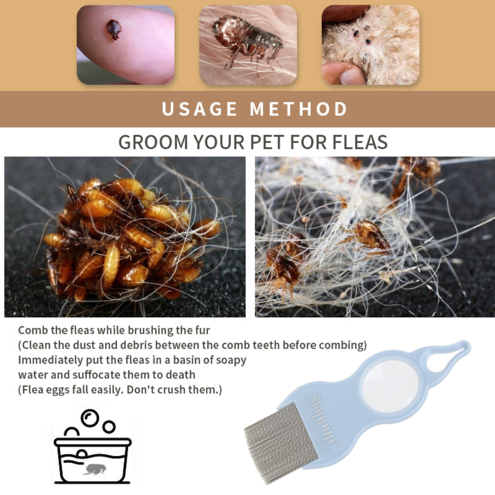 Flea Comb Remove