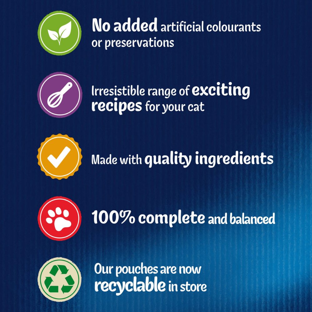 Felix Doubly Delicious Cat Wet Food with Beef & Poultry 85g
