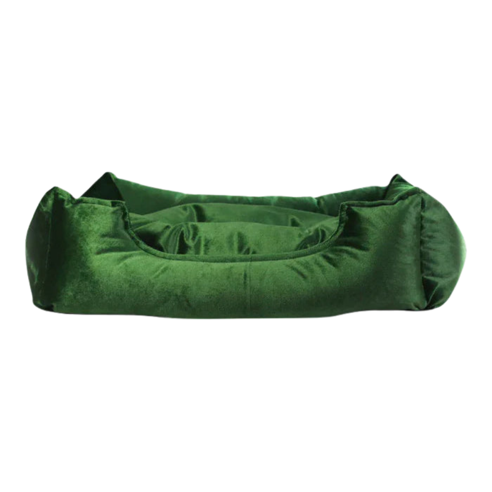 Petmoda Velvet Bed X Large 80*65 - Green.