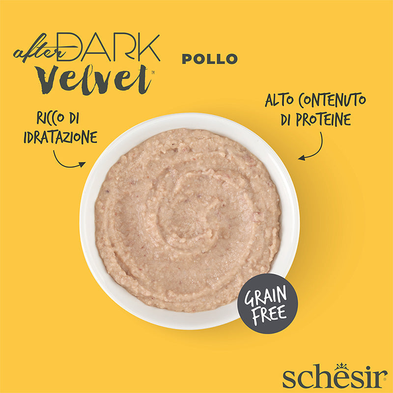 Schesir after dark Pollo in mousse 80g in busta.