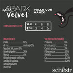 Schesir after dark Pollo con manzo in mousse 80g in busta.