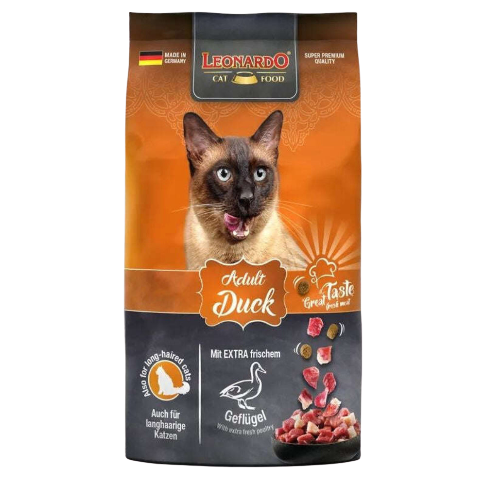 Leonardo Cat Dry Food Duck 7.5kg.