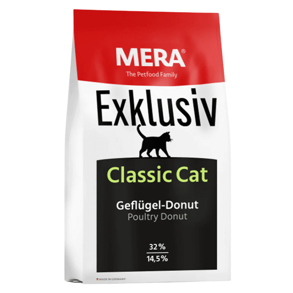 Mera Exklusiv Classic Dry Food with chicken for Adult Cats 20 kg.