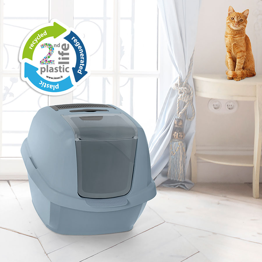 Maddy Junior Litter Box With Scoop 38 *47 Petfast.shop Generic Box & Accessories & Litter Cat Litter Box & Accessories petfast.shop Egypt PMA5885S pink 2750.00