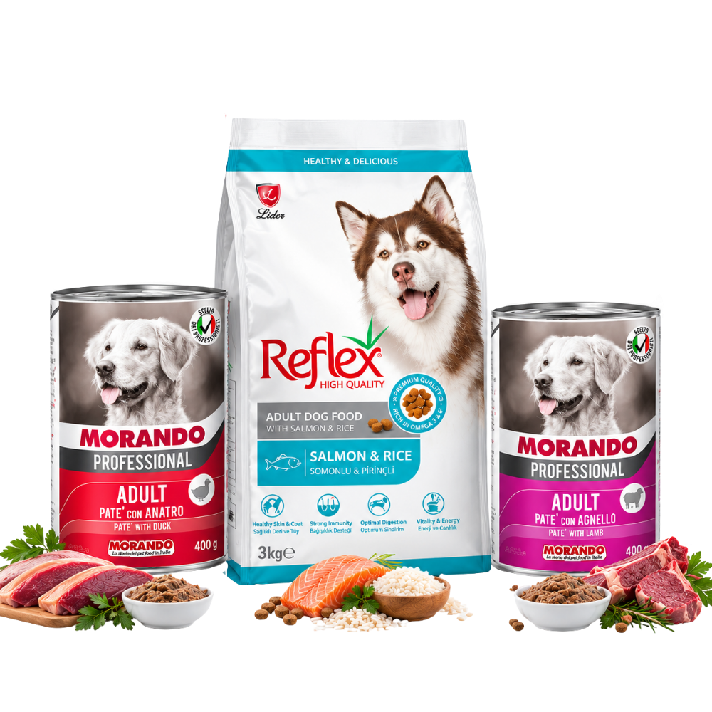 The Complete Dog Feast Petfast.shop Reflex Bundles Dog Dry Food Exclude Food Wet Food petfast.shop EgyptDefault Title 912.00