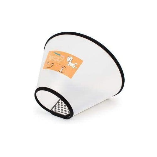 Covalent 2 White 25 cm Protective Pet Collar.