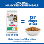 Hill's Science Plan Kitten Food with Chicken Petfast.shop Hill's Cat Dry Food Food Kitten petfast.shop Egypt300g 450.00