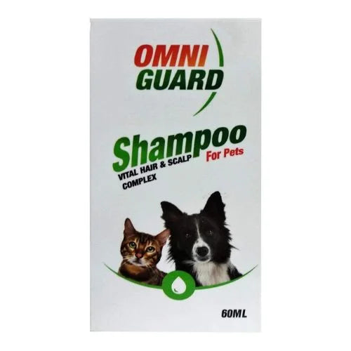 Omni Guard Shampoo Vital hair & Scalp Complex.