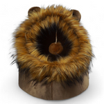 Petmoda Cat House Bed 50 cm - Lion Shape - Beige.
