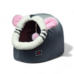 Petmoda Cat House Bed 50 cm - Mouse Shape - Grey.