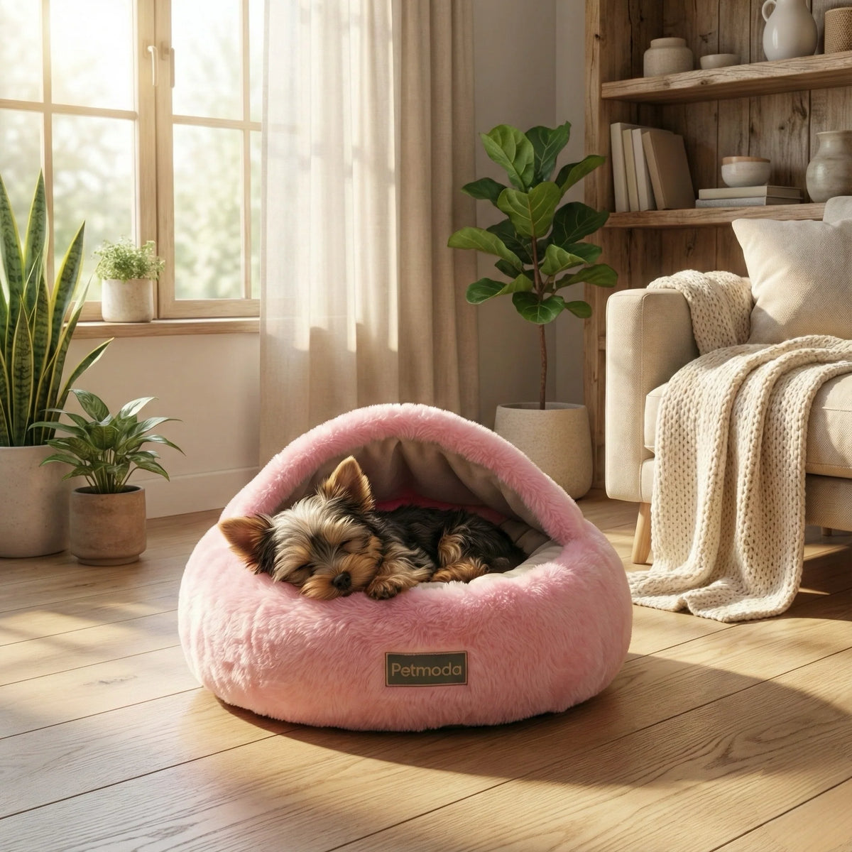 Petmoda Cozy Cave Comfort Bed 45 cm Petfast.shop Petmoda bed Cat Dog Kitten Puppy Supplies petfast.shop Egypt PPE2627S-1 Beige 1449.00