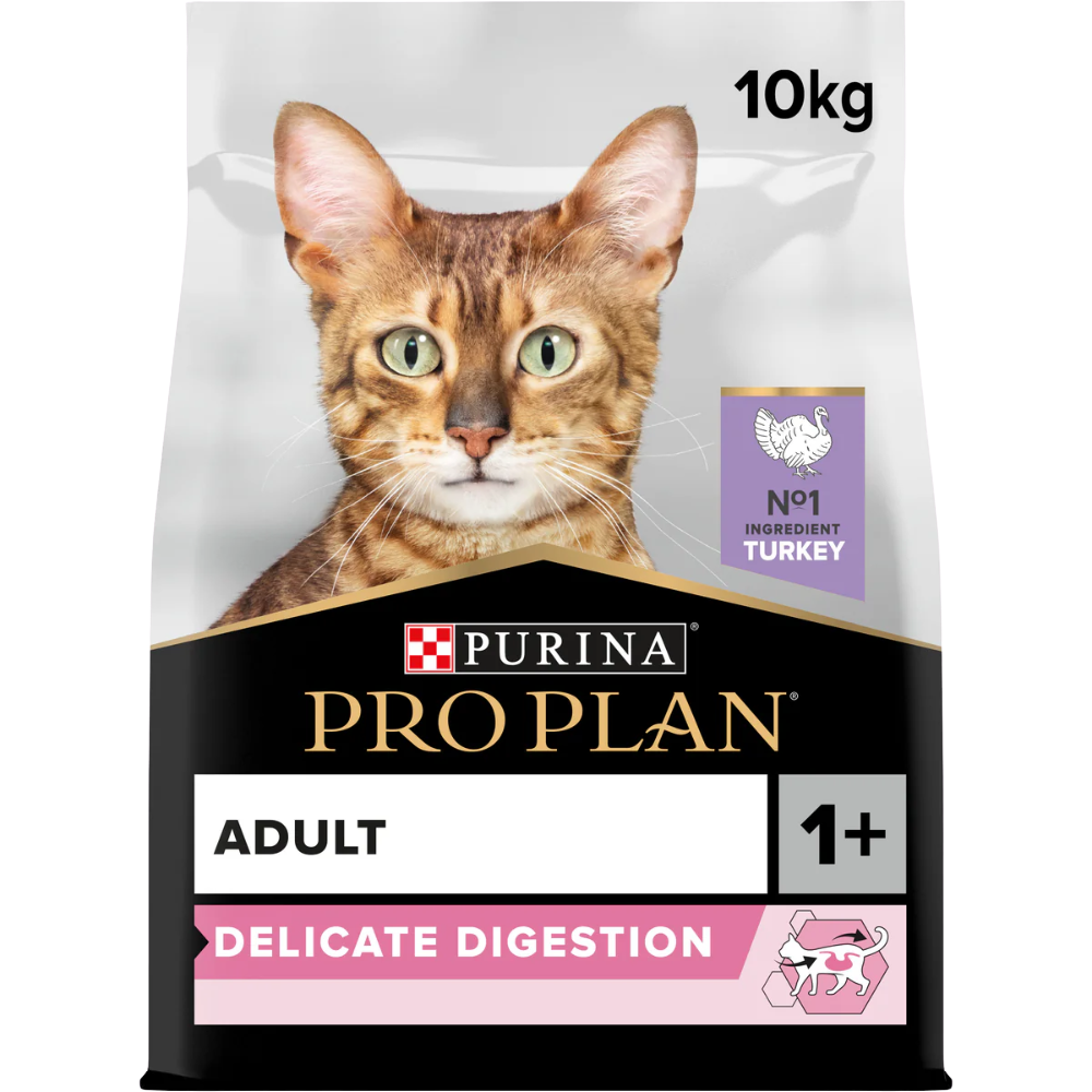 Pro Plan Delicate Adult Cat Turkey 10kg.
