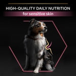 Pro Plan Medium Adult Sensitive Skin with Optiderma Rich in Salmon 3kg.