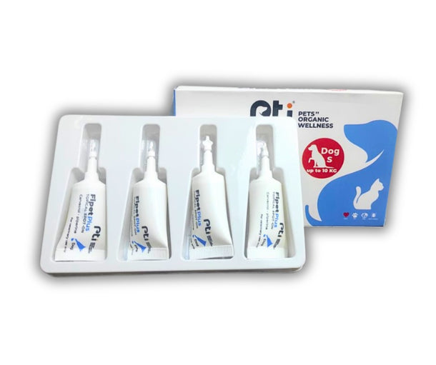 Pti Fipet Plus Topical Spot-on For Small Dogs up to 10Kg 1.3ml(1 dose).