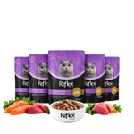 5X Reflex Plus Cat Wet Food Chunks in Jelly with Salmon & Tuna 85g Petfast.shop Reflex Bundles Cat Exclude Food Wet Food petfast.shop EgyptDefault Title 190.00