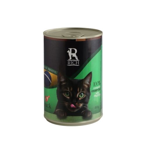 rich cat food - duck - 400 g.