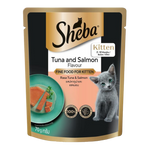 Sheba Premium Kitten Food Tuna & Salmon 70g