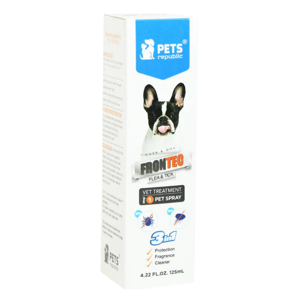 Pets Republic Frontec Flea & Tick Spray 125 ml.